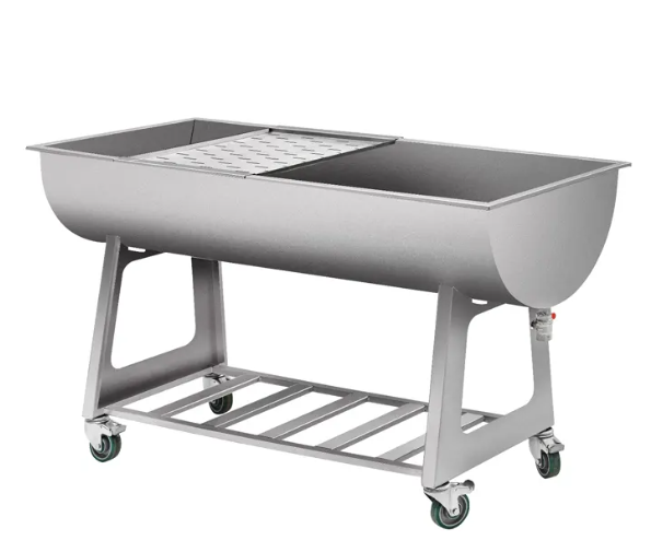 Miešacia vaňa, polkruhová 