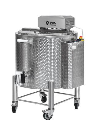 Varný kotol s miešadlom, 130 l