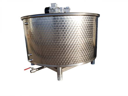 Skladovacia nádrž s miešadlom 1200 l