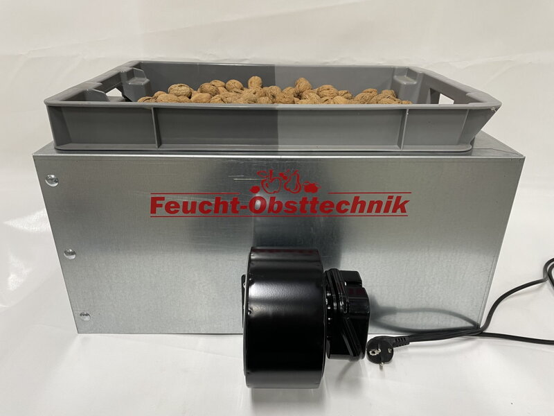 ECO sušička v prepravkách – sušička orechov s ventilátorom